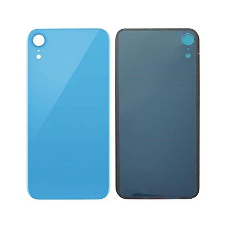 Back Glass Blue No Logo for iPhone Xr (Aftermarket Premium) - Wholesale phone repair part from Skyline Mobile NZ